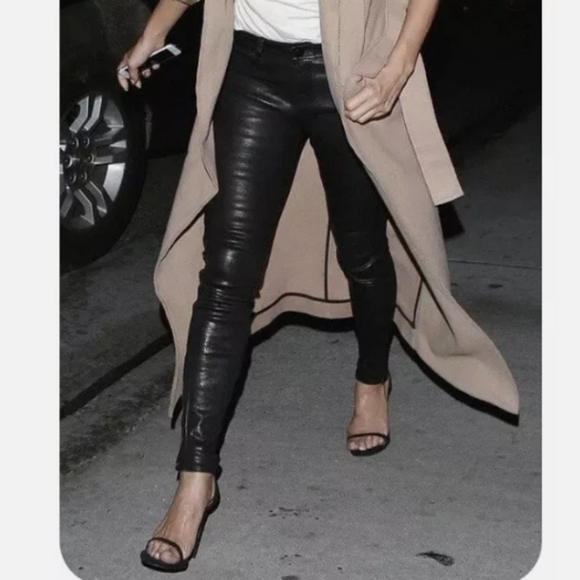 NWT J Brand L8001 Mid-Rise Legging in Stretch Leather